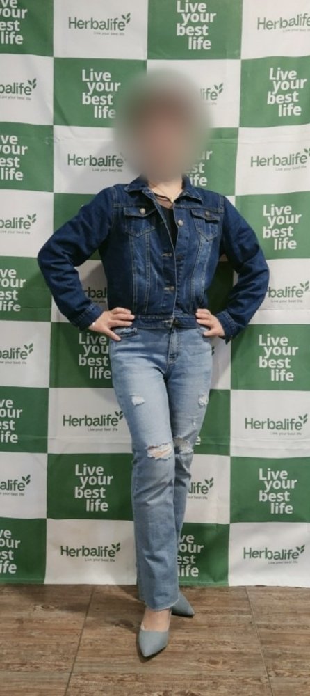 28kg 감량 회원의 현재 모습(얼굴 비공개)